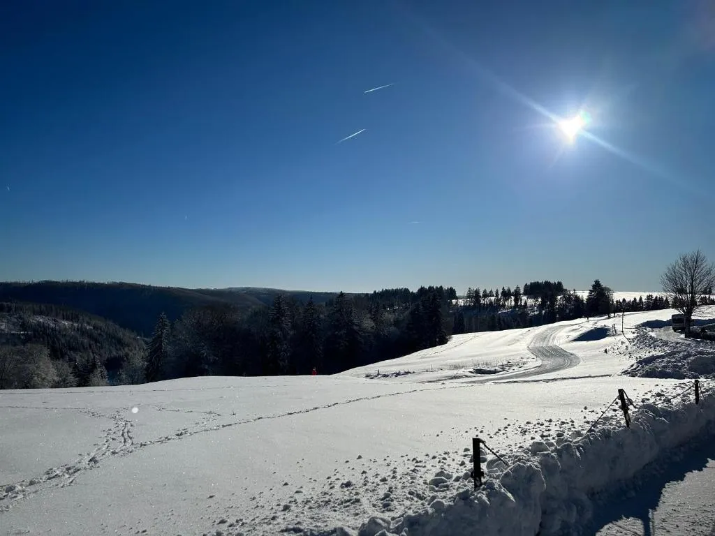 Ferienwohnung Waldblick Frauenwald – Winterlandschaft am Rennsteig im Thüringer Wald